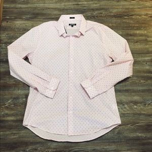 Express Slim Fit Pink Shirt